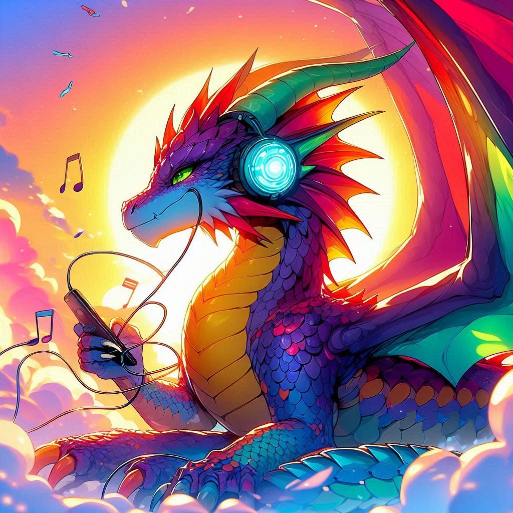 Music dragon