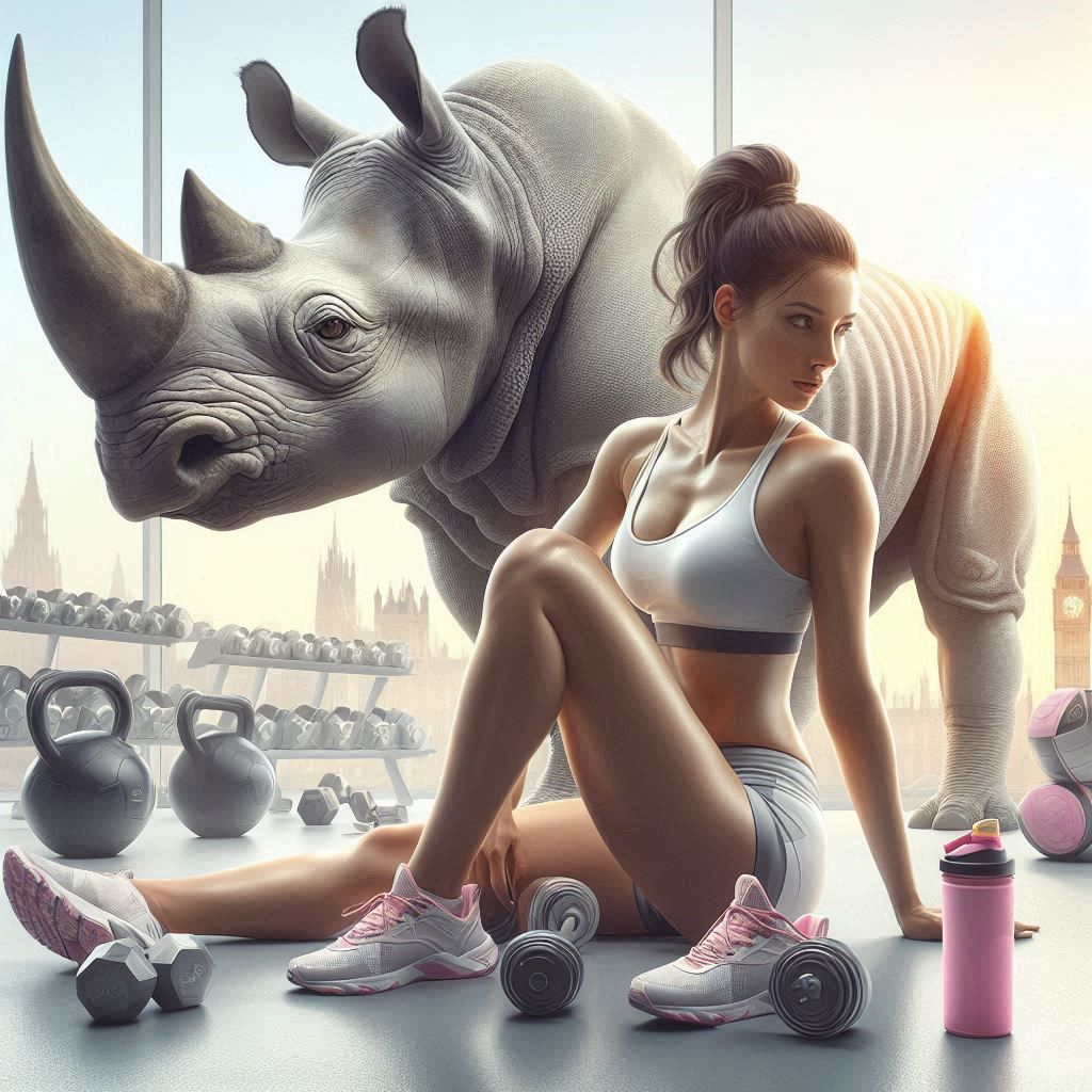 RHINO & FITNESS GIRL (45)