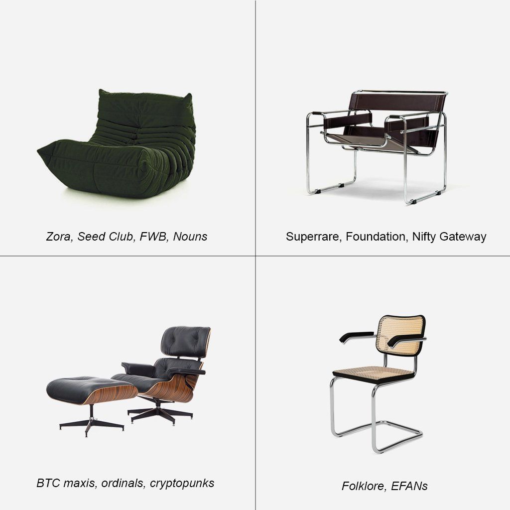 chairs that will fill the void and empty your wallet