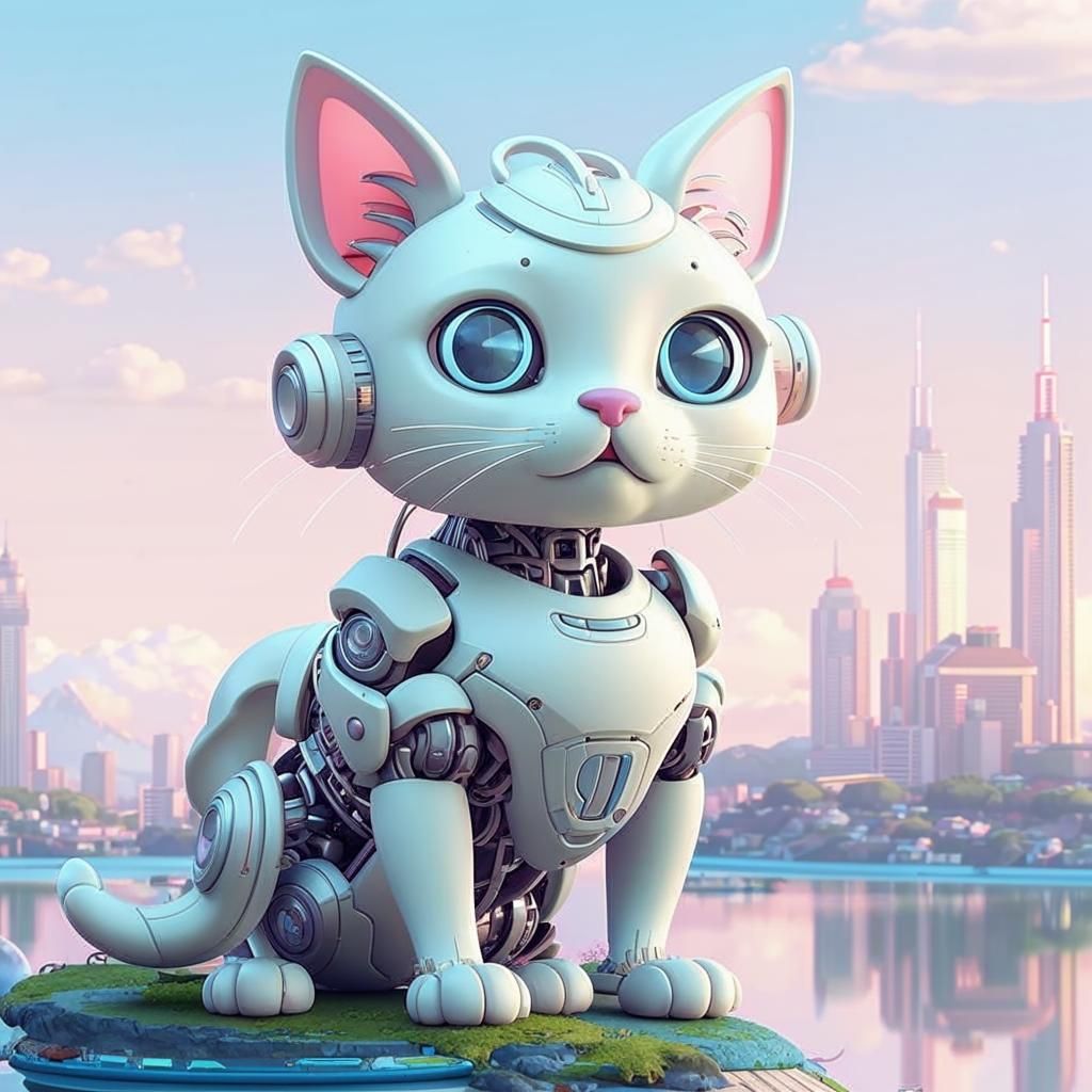 robocat white