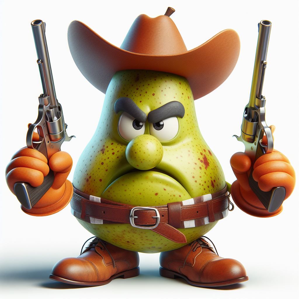 Pear the cowboy