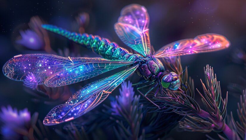 Macro dragonfly