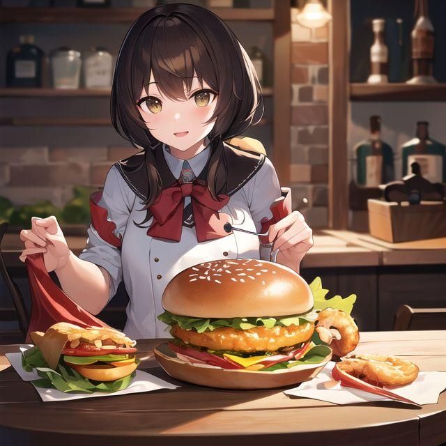 🍔 burger girl