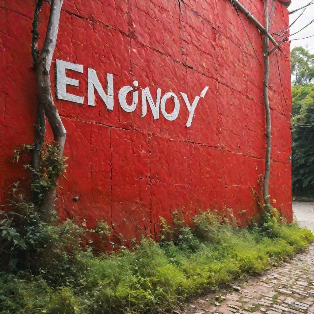 Enjoy with Red Wall