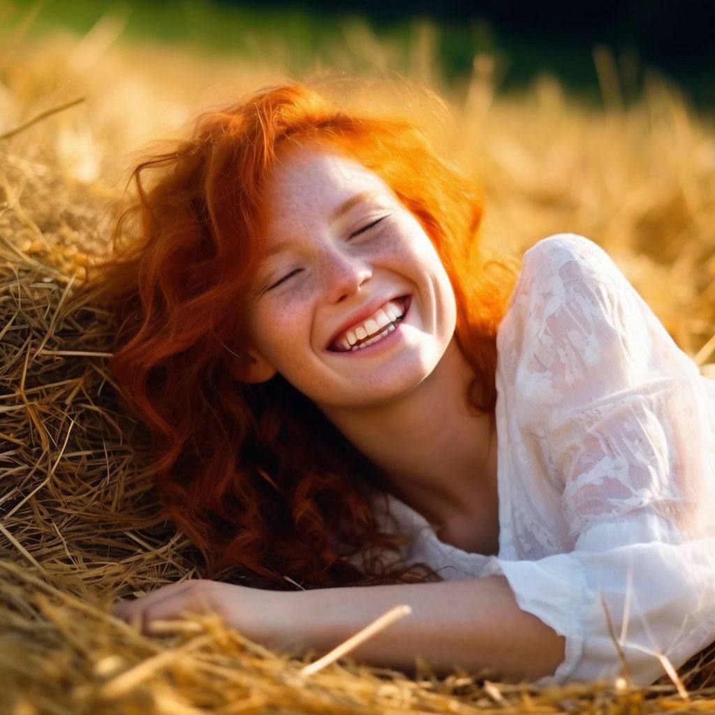 Girl in the hayloft