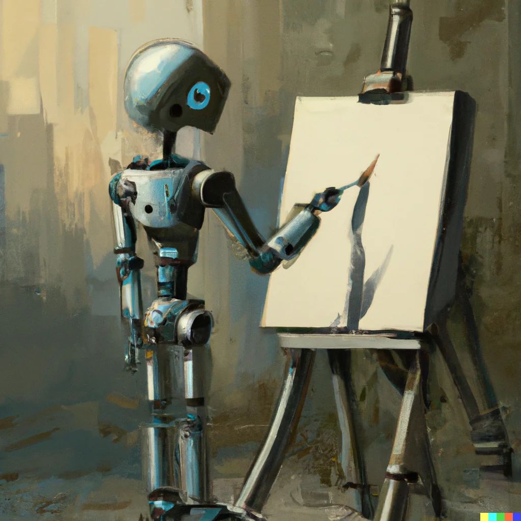 robot painting