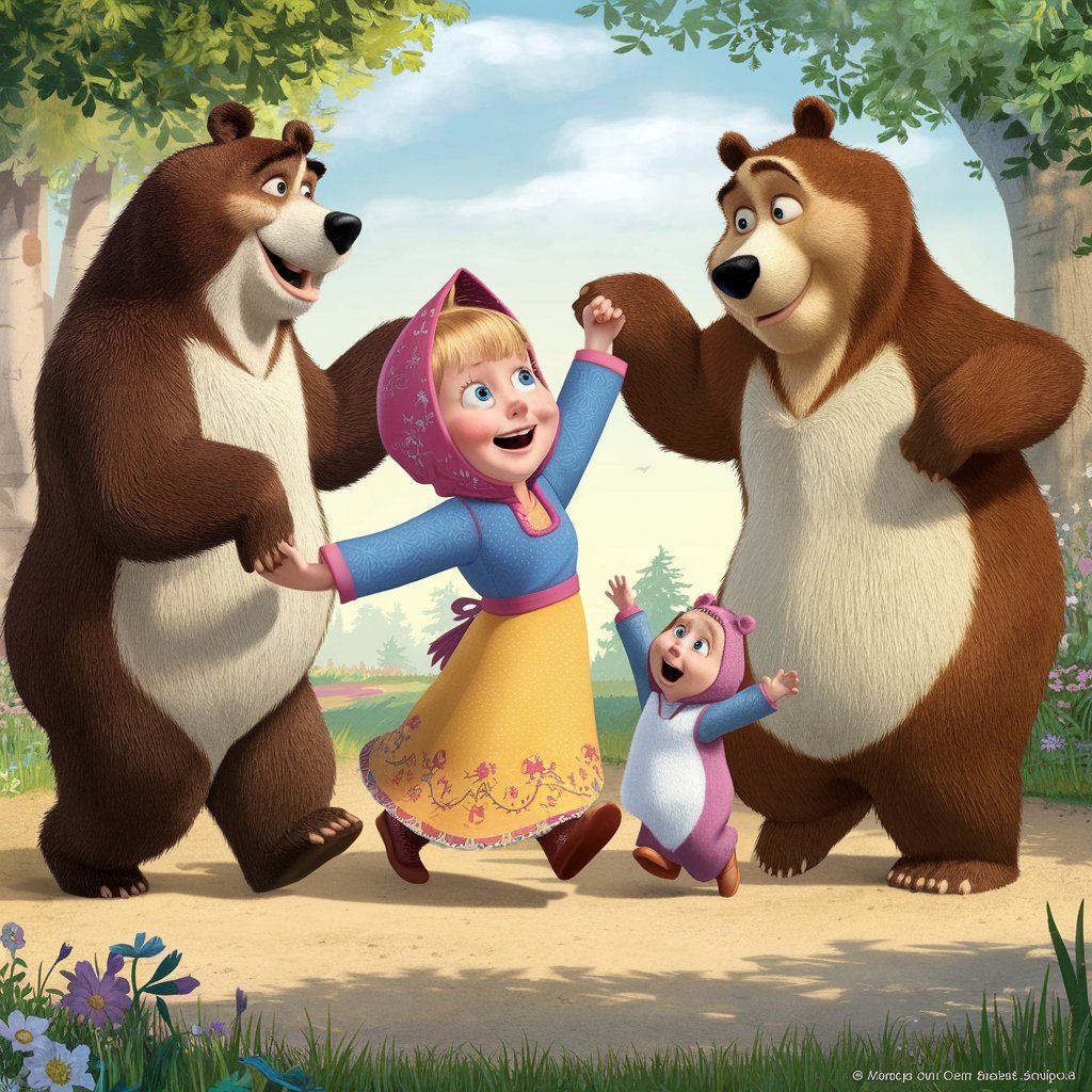 masha-and-the-three-bears-dance