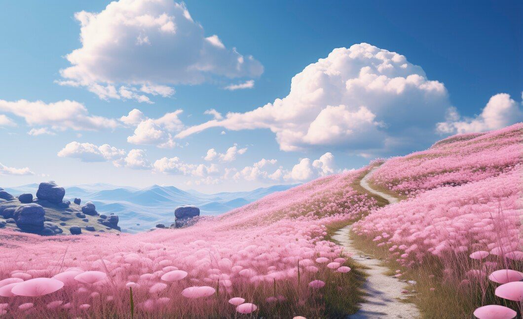 pink nature