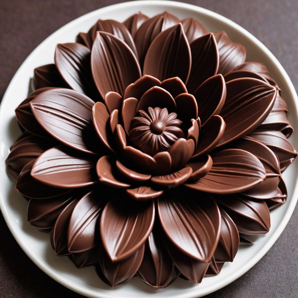 chocolate flower