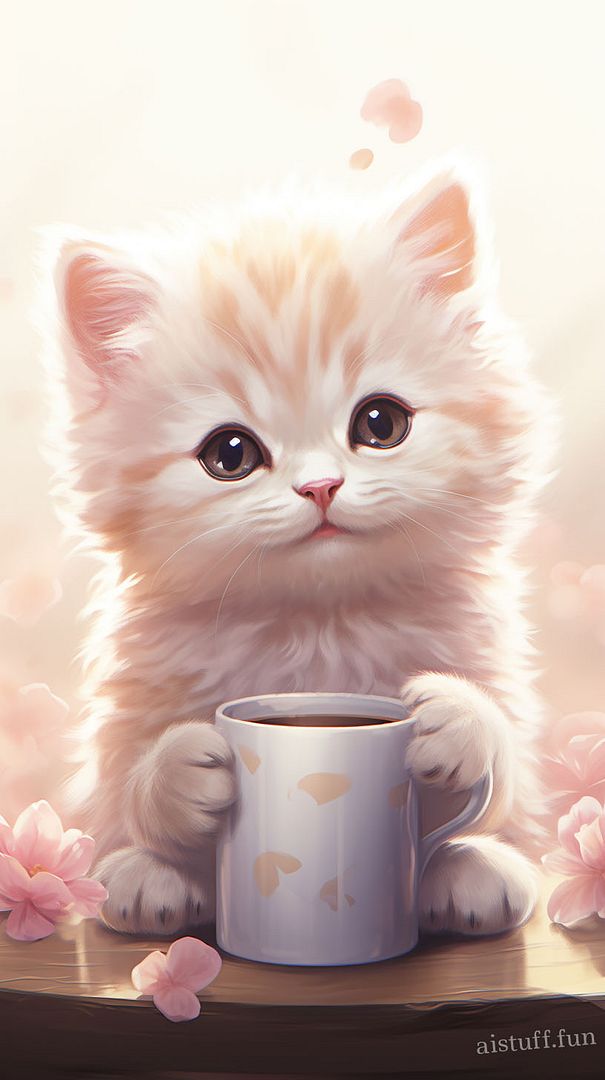 good morning! kittens))*