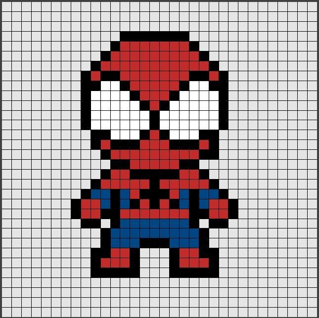 Spider pixel art