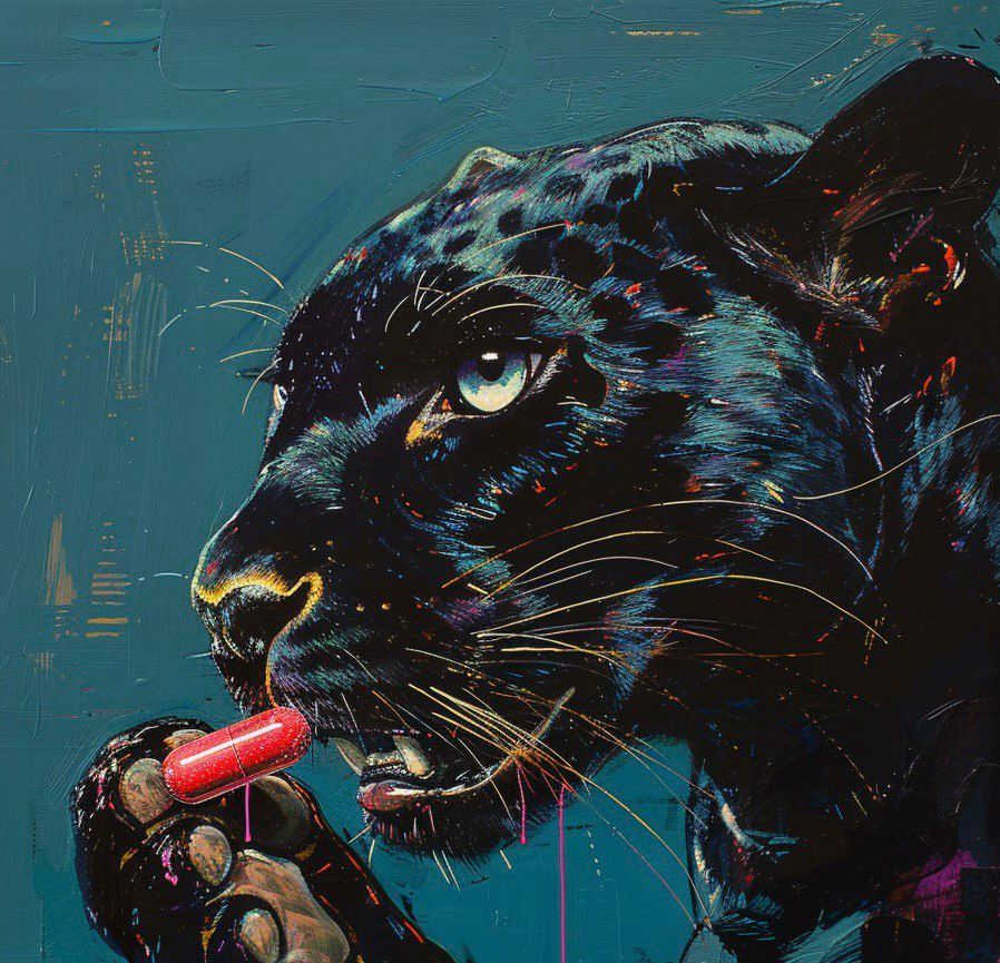 panther and pill