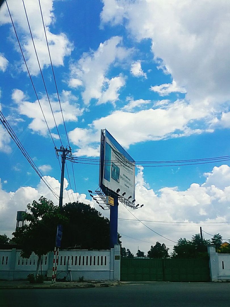 blue sky