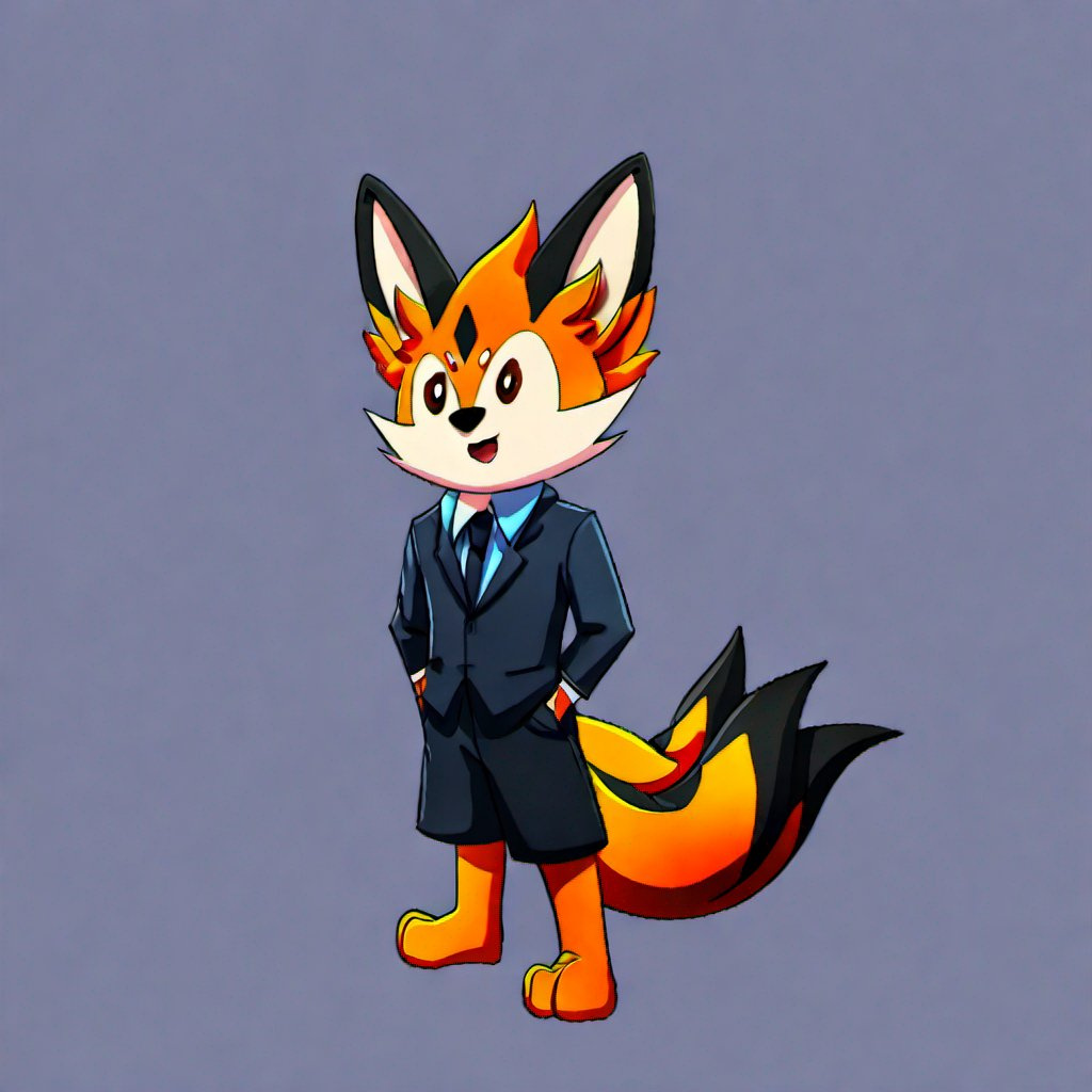 Fox in suit