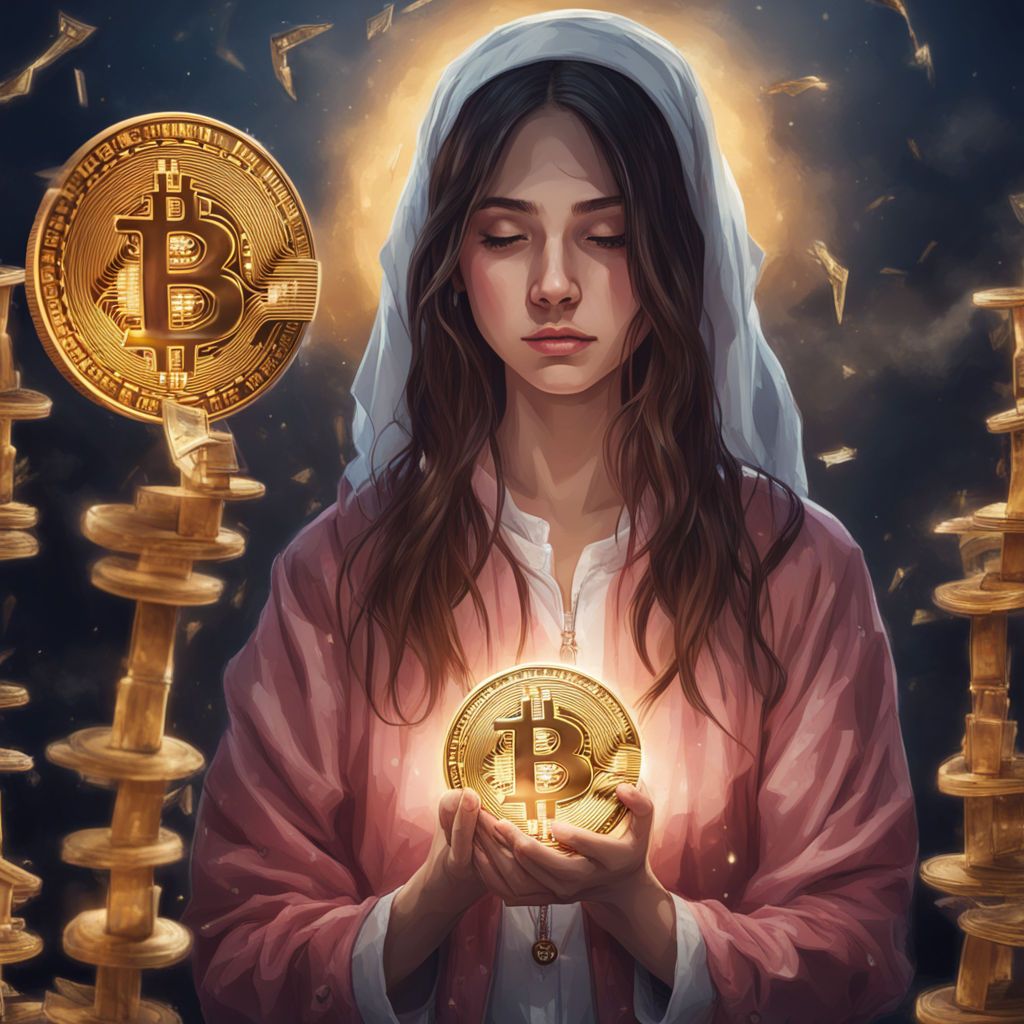 girl-is-pray-for-bitcoin-price-to-1-million-dollar