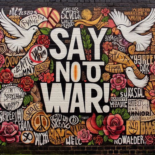 No .. war