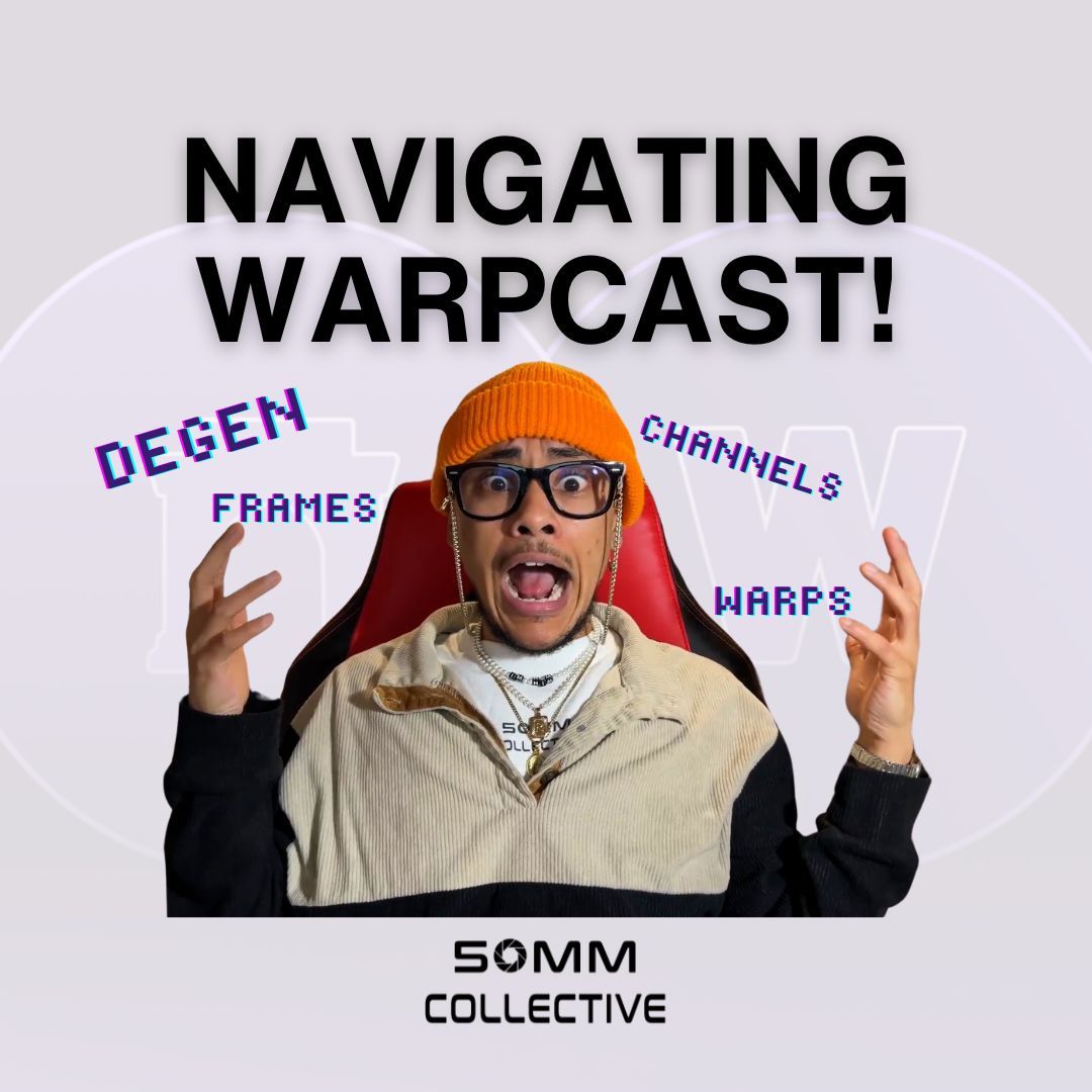 NAVIGATING WARPCAST with Raven50MM