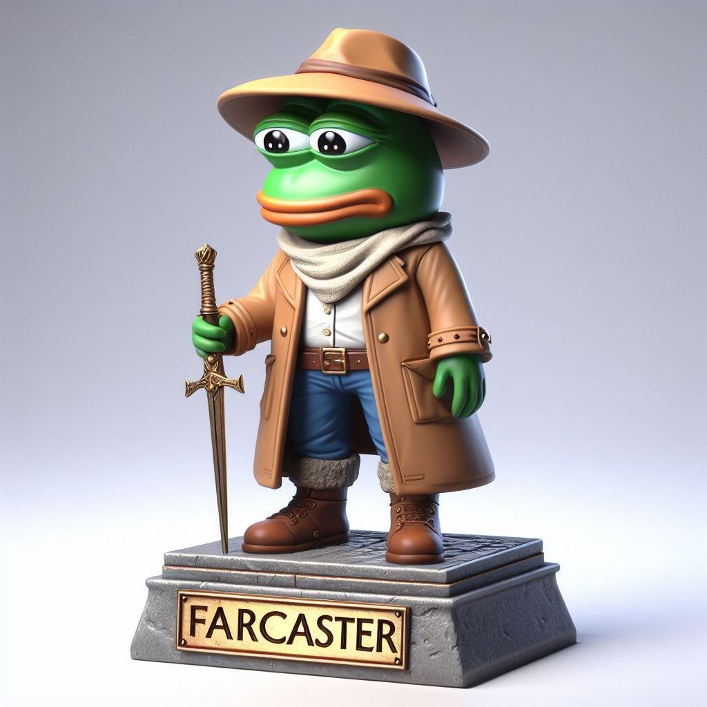 Pepe 1 /farcaster $ENJOY with $PEPE