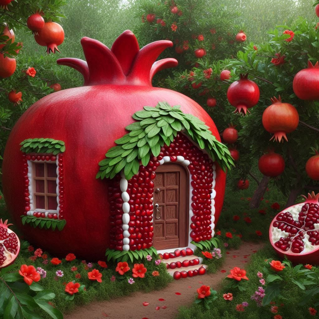 Pomegranate hut