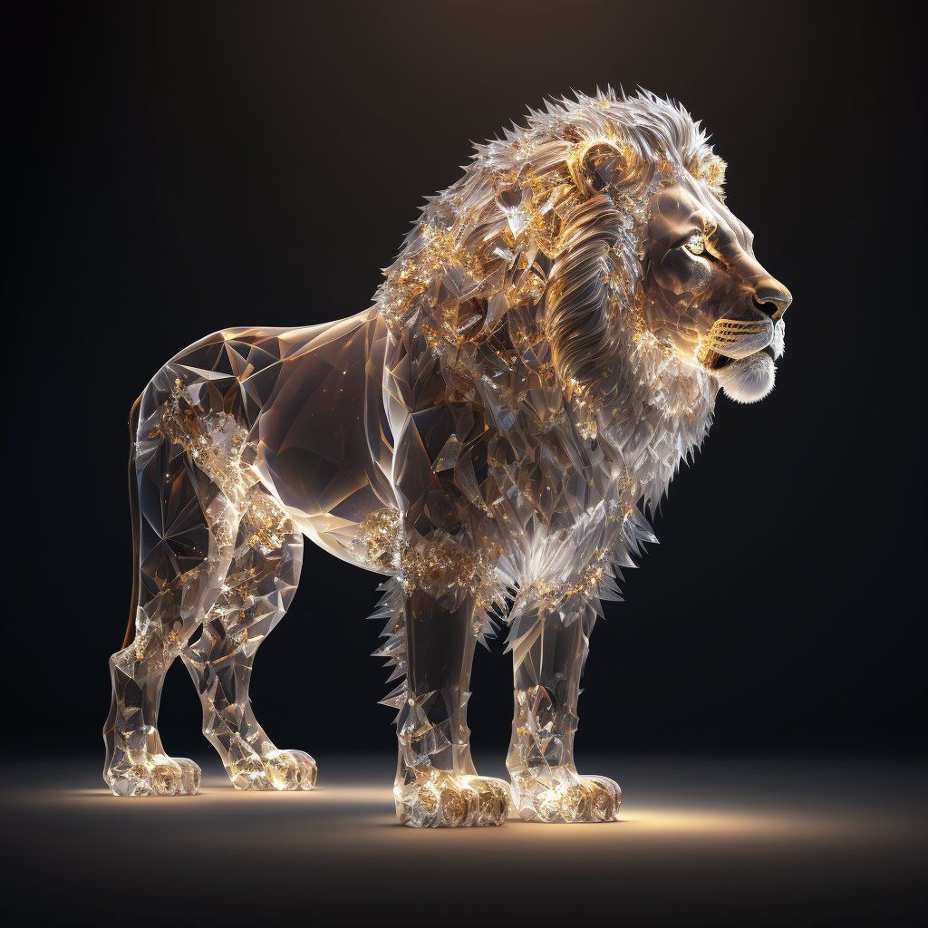 Lion crystal 5$enjoy