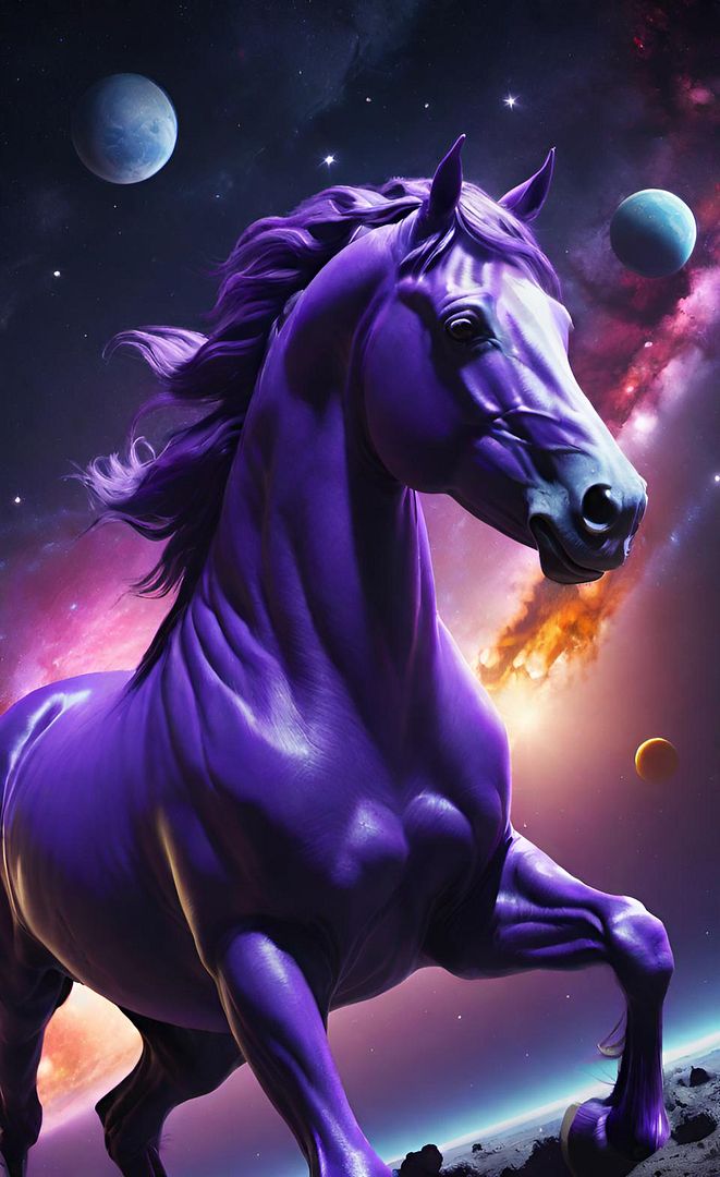 Farcaster Space Horse