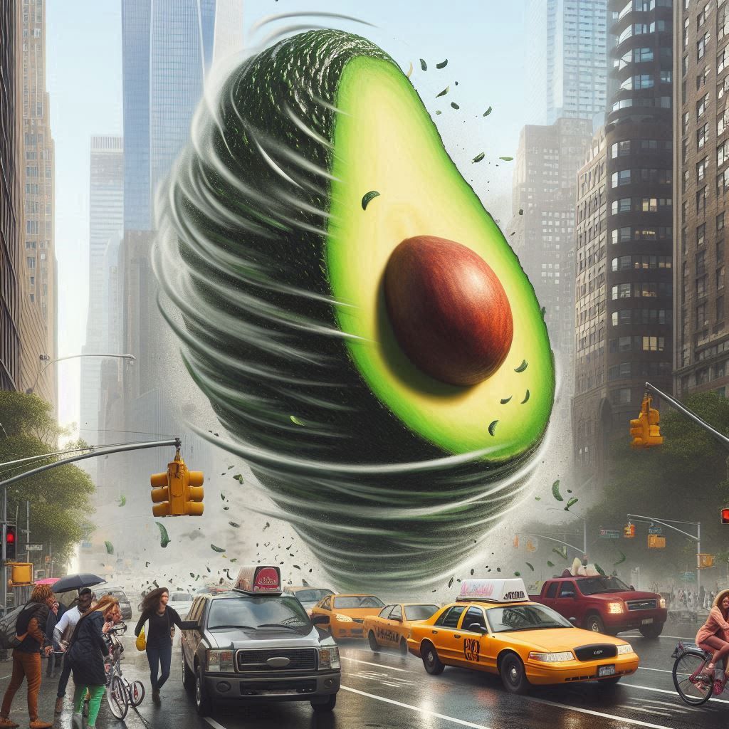 Avocado tornado