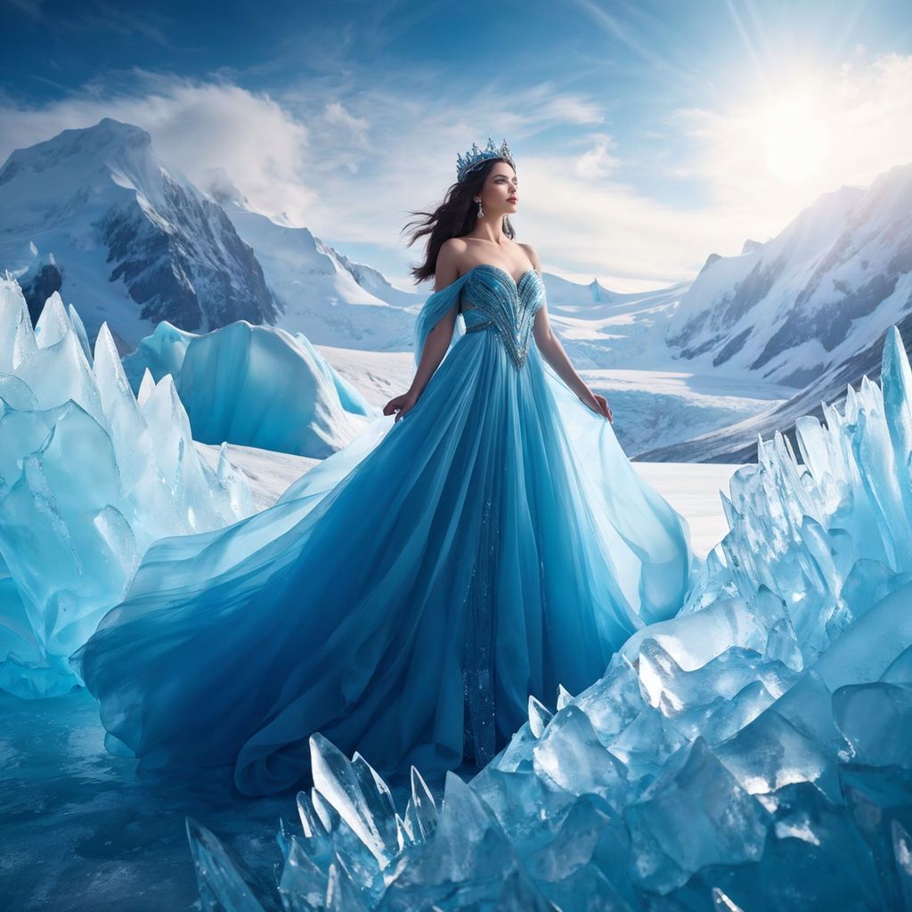 a goddess of ice