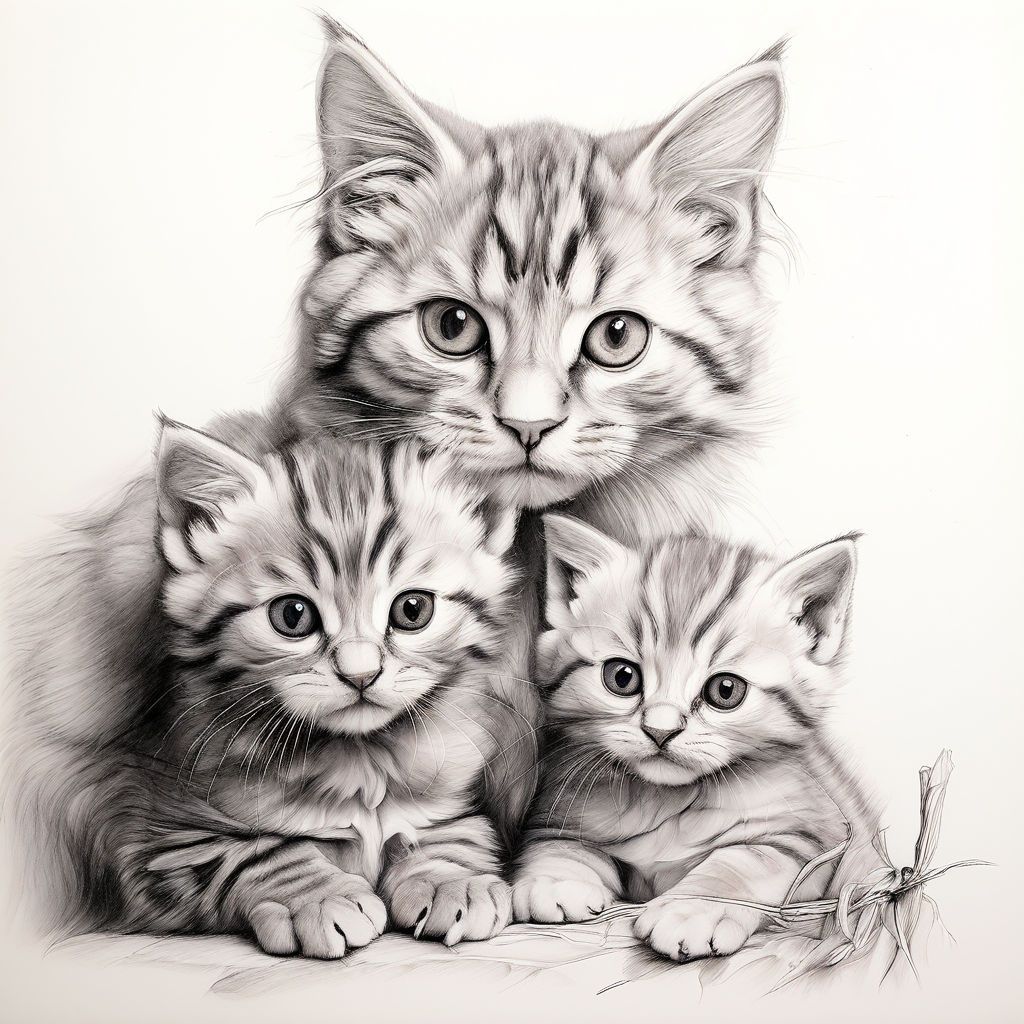 A cat family