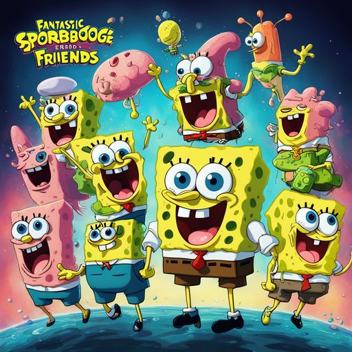 fantastic-spongebob-and-friends #2