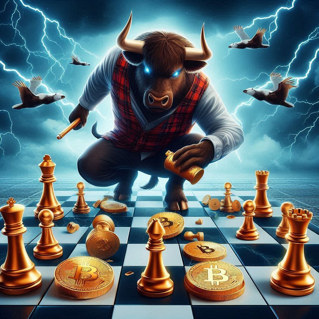 magic bulls on chessboard