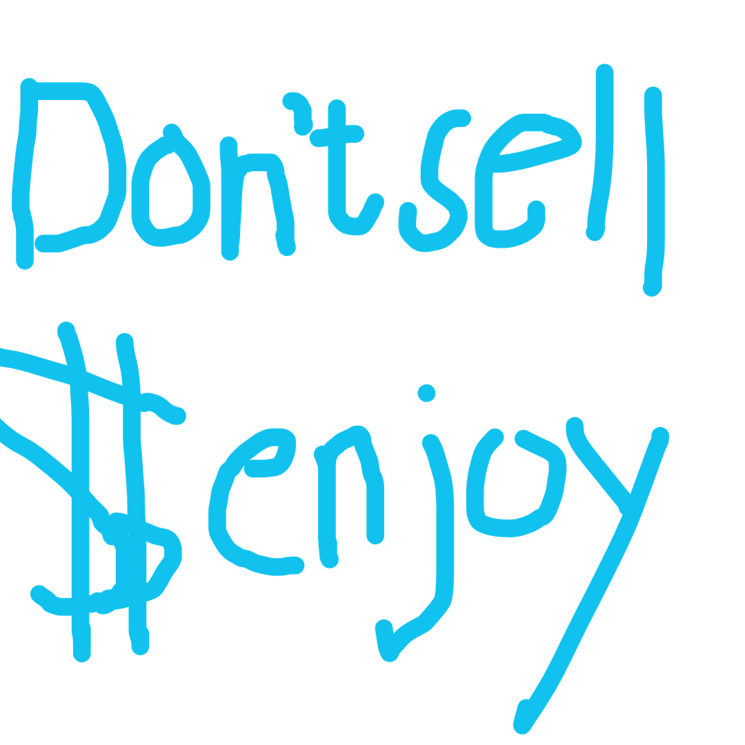 Don't sell $enjoy