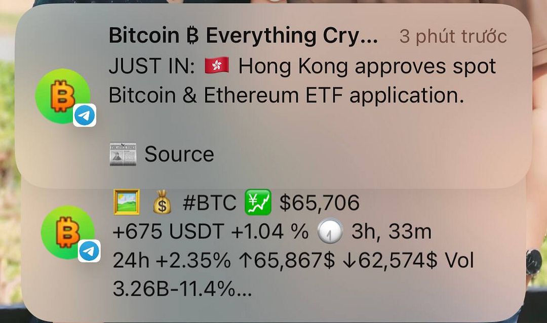 HongKong Approves Spot Bitcoin & ETH ETF