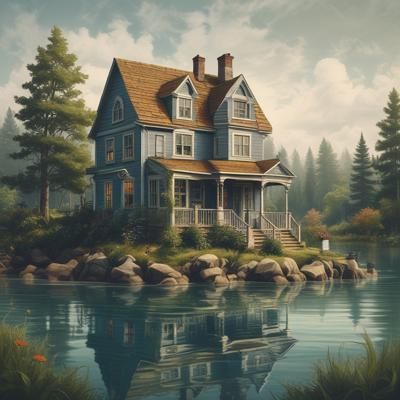 house on the water