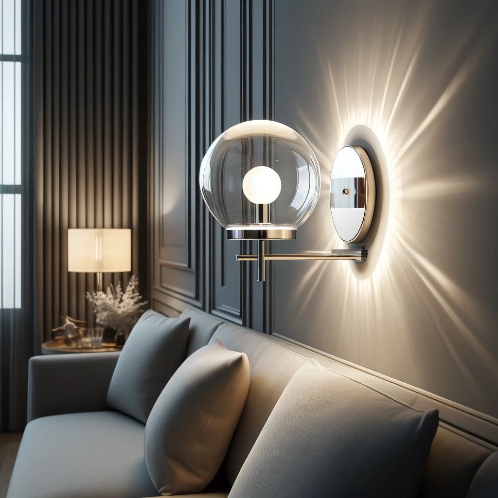 Transparent Pearl Wall light