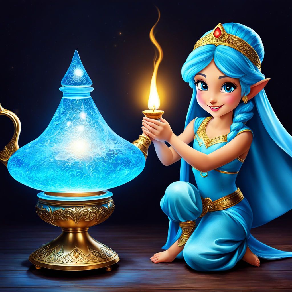 light-blue-magic-lamp-fairy-genie-and-aladdin