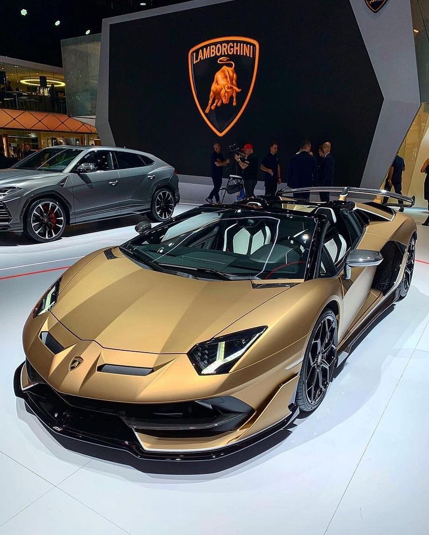 Golden Lamborghini