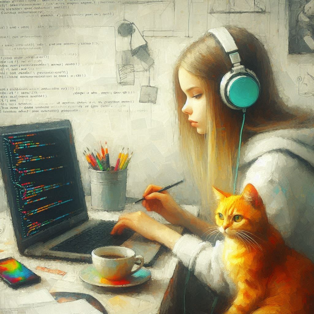 Girl programmer