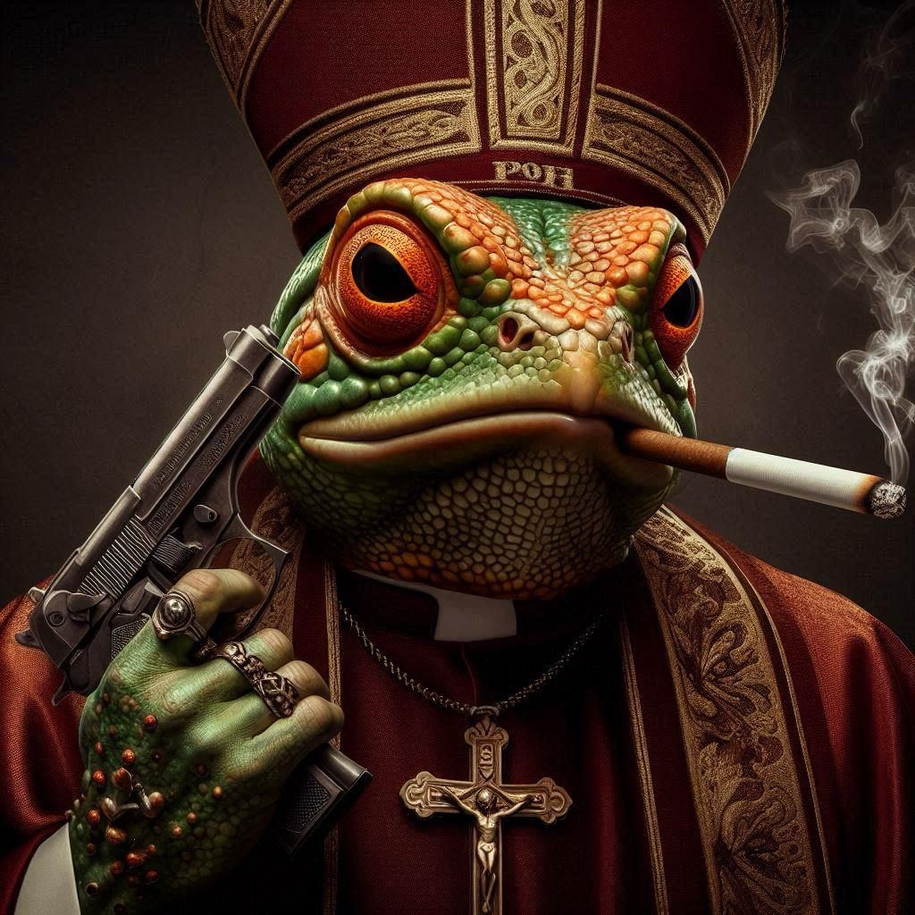 Enjoy Blessed Smoking Chicken Frog # 3