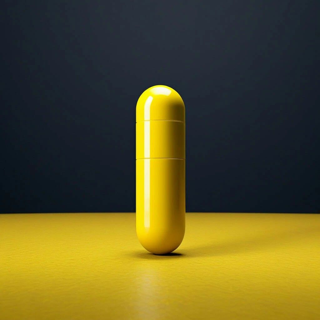 Yellow pill