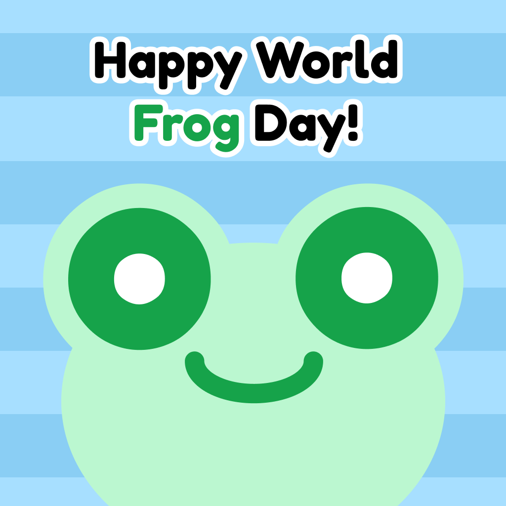 ✪◡✪ Happy World Frog Day 2024! ✪◡✪