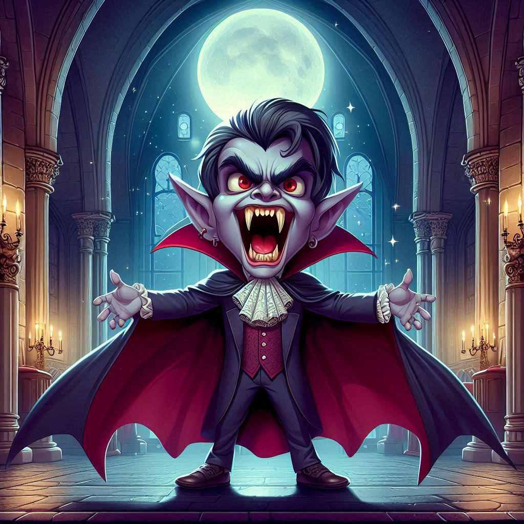 The ominous vampire!