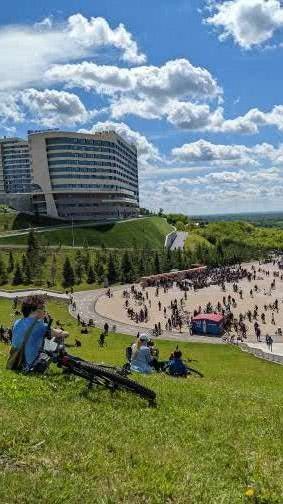 bike party in Ufa