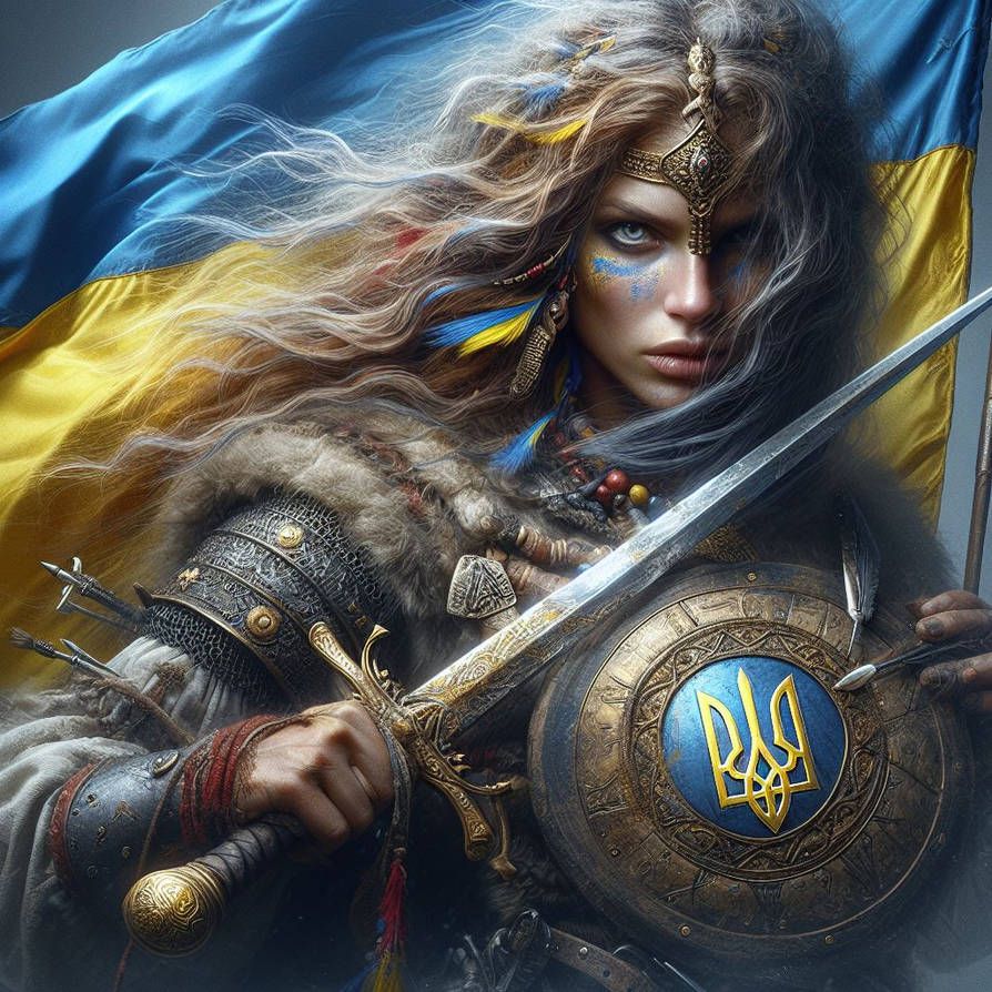 Ukraine Warrior Girl