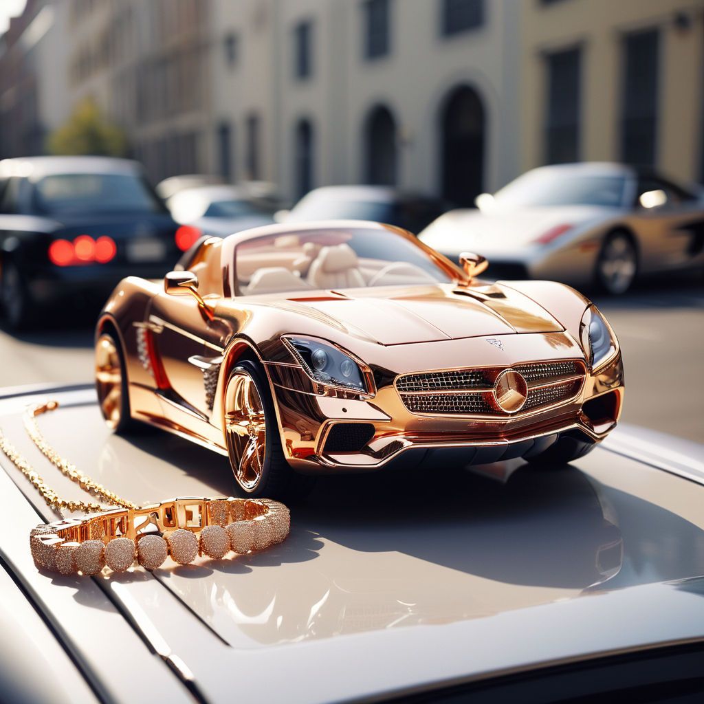 a jewelry sports car