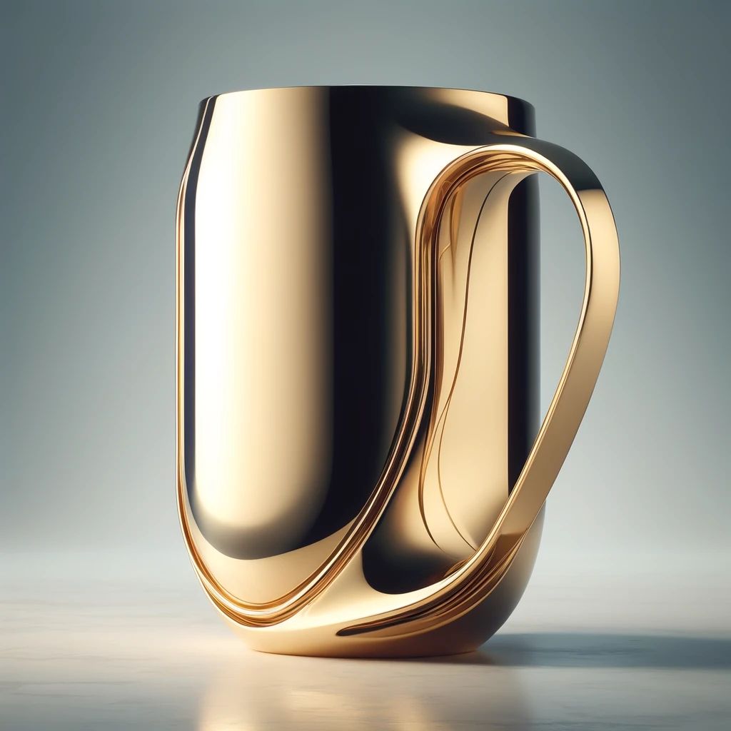 [FREE RARE] GOLD MUG