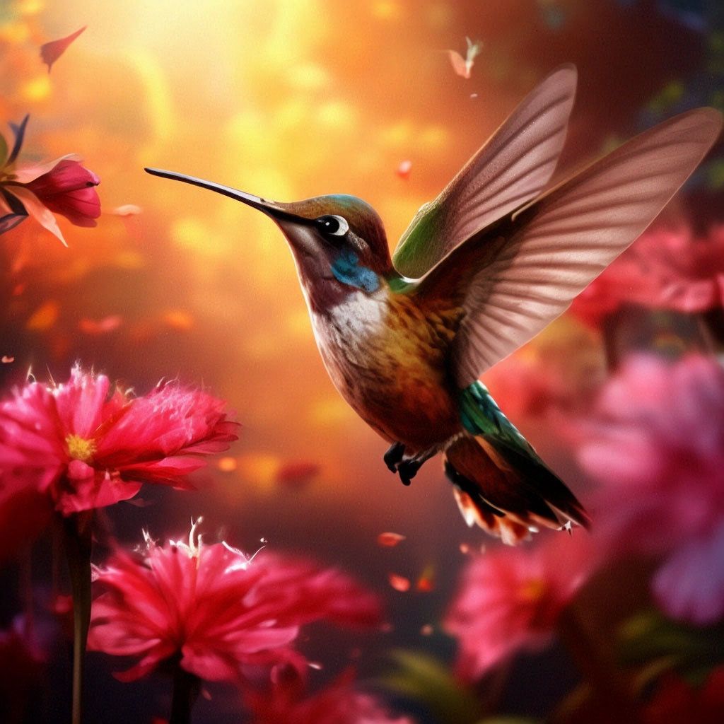 cute hummingbird