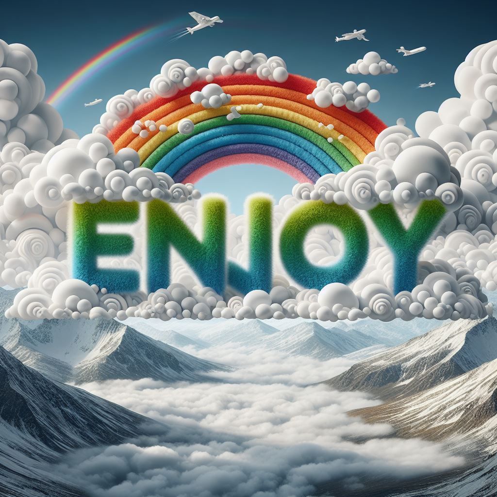 ENJOY RAINBOW CLOUD