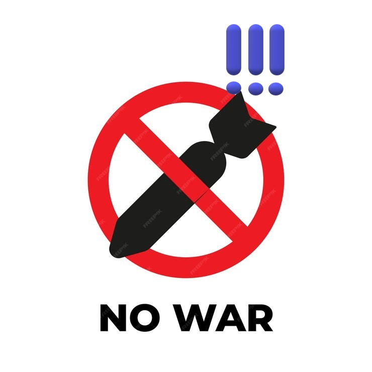 NO WAR !!!