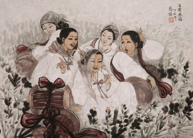 korean folk paintings