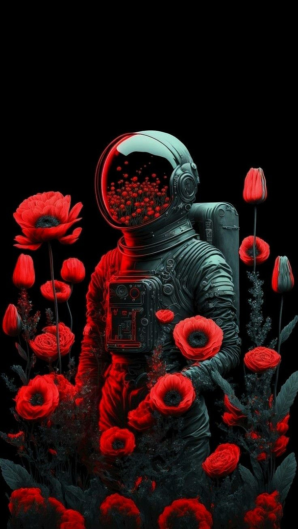 Red Austronaut